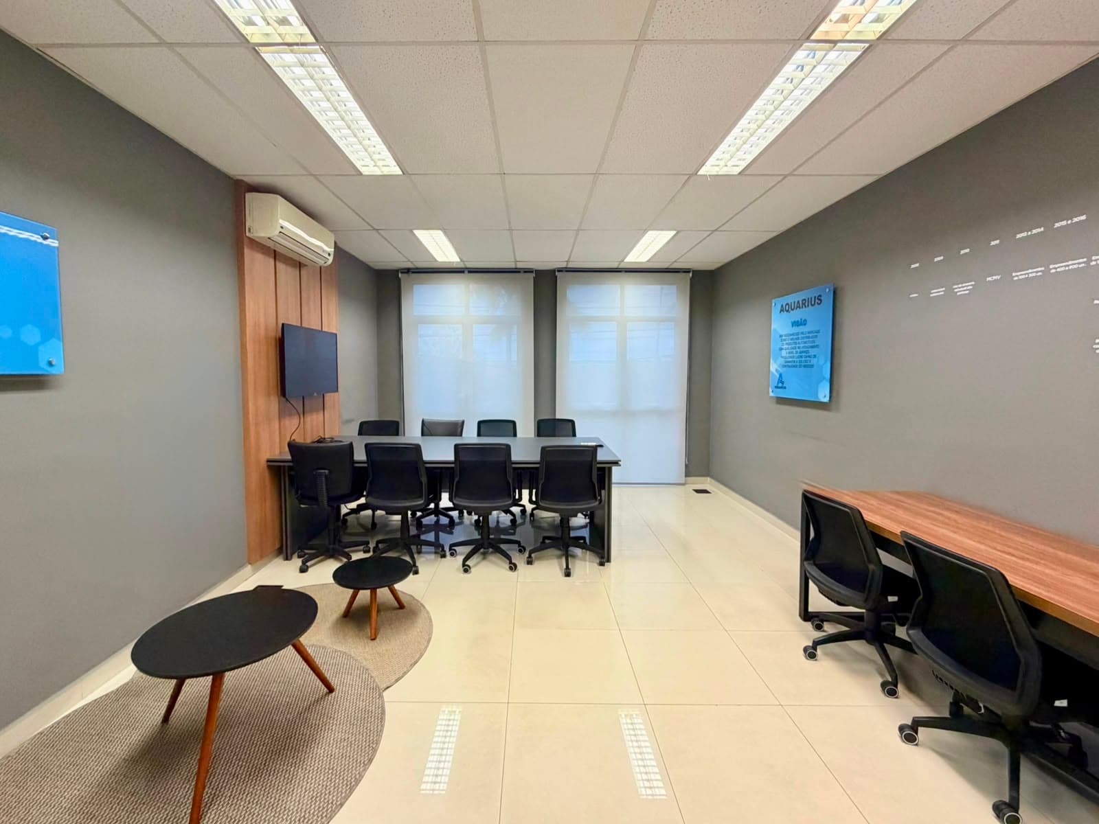Salas comerciais para alugar com Mobiliado, 80 m² - Loteamento Center Santa Genebra